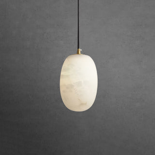 Alabaster Modern Pebble Pendant Lamp