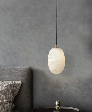 Alabaster Modern Pebble Pendant Lamp