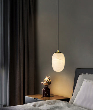 Alabaster Modern Pebble Pendant Lamp