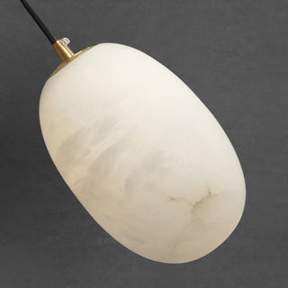 Alabaster Modern Pebble Pendant Lamp