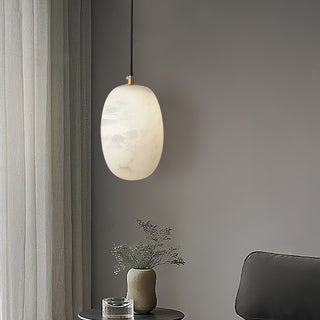 Alabaster Modern Pebble Pendant Lamp