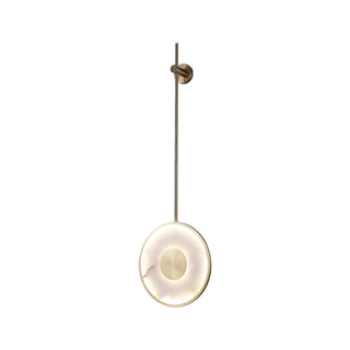 Alabaster Modern Round Strip Wall Lamp