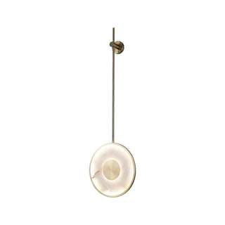 Alabaster Modern Round Strip Wall Lamp