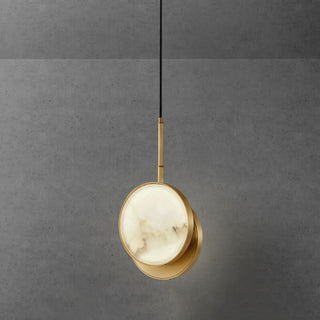 Alabaster Moonshade Pendant Light