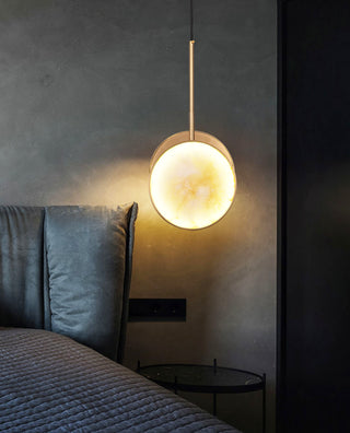 Alabaster Moonshade Pendant Light