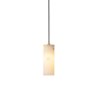 Alabaster Nula Vertical Pendant Light