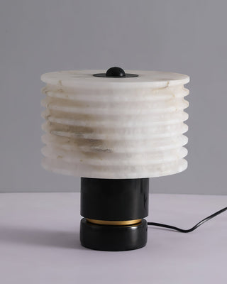 Alabaster Outela Brass Table Lamp