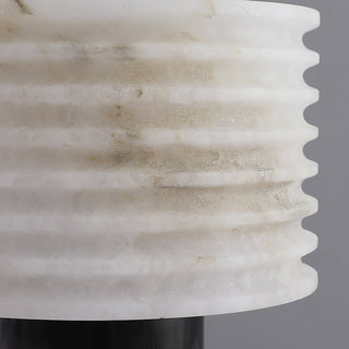 Alabaster Outela Brass Table Lamp