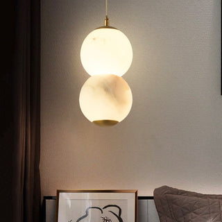 Alabaster Pearl Pendant Light