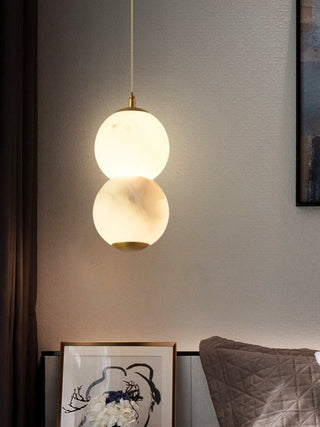 Alabaster Pearl Pendant Light