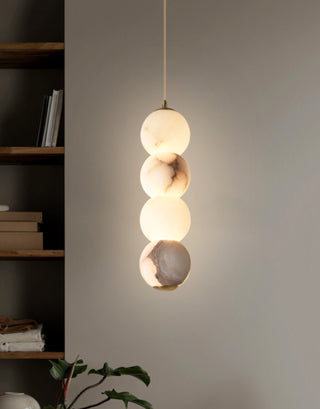 Alabaster Pearl Pendant Light