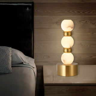 Alabaster Pearl Xyx Table Lamp