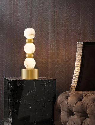 Alabaster Pearl Xyx Table Lamp