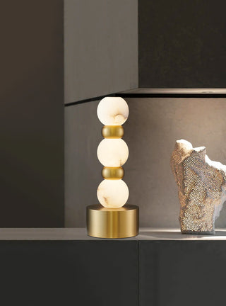 Alabaster Pearl Xyx Table Lamp