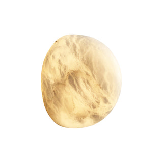 Alabaster Pebble White Wall Lamp