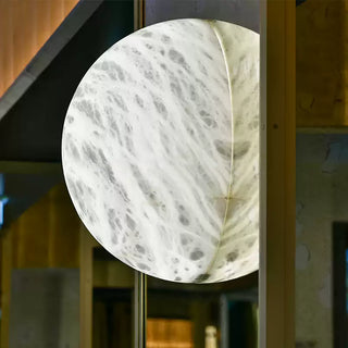 Alabaster Pebble White Wall Lamp