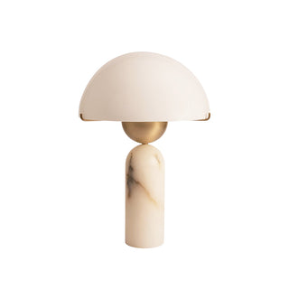 Alabaster Peono Table Lamp