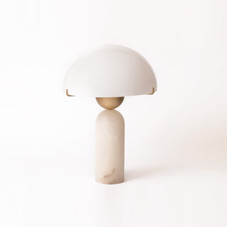 Alabaster Peono Table Lamp