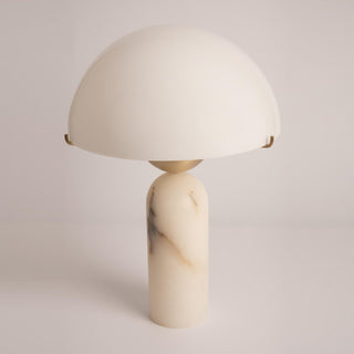 Alabaster Peono Table Lamp