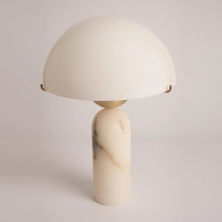 Alabaster Peono Table Lamp