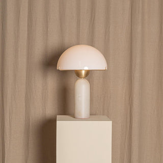 Alabaster Peono Table Lamp