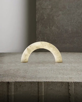 Alabaster Piped Table Lamp - Vidirlighting