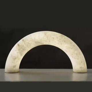 Alabaster Piped Table Lamp - Vidirlighting
