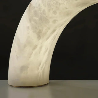 Alabaster Piped Table Lamp - Vidirlighting