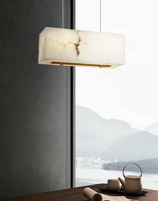 Alabaster Rectangular Chandelier - Vidirlighting