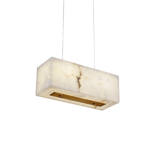 Alabaster Rectangular Chandelier