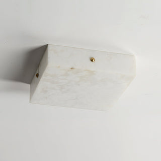 Alabaster Square Flushmount Ceiling Light