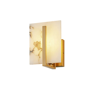 Alabaster Square Wall Sconce