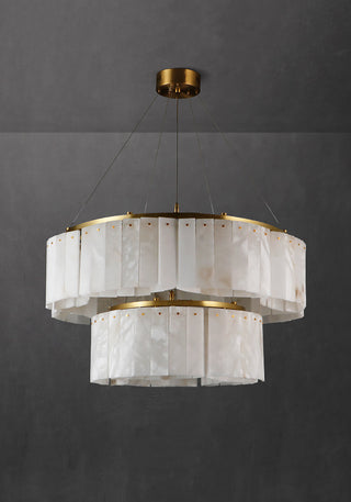 Alabaster Willamette Chandelier