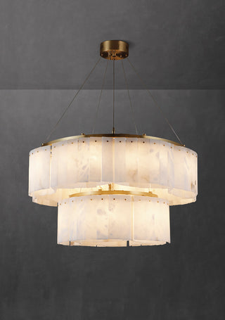 Alabaster Willamette Chandelier