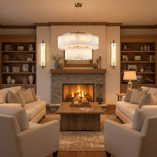 Alabaster Willamette Chandelier