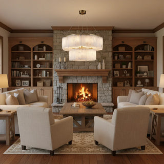 Alabaster Willamette Chandelier