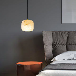 Alabaster Bedside Pendant Light