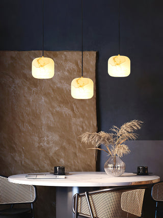 Alabaster Bedside Pendant Light