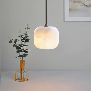 Alabaster Bedside Pendant Light