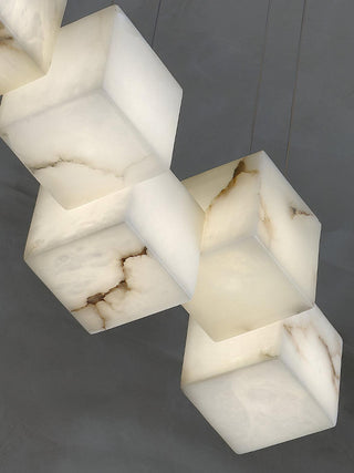 Alabaster Box Chandelier