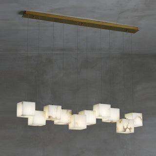 Alabaster Box Chandelier