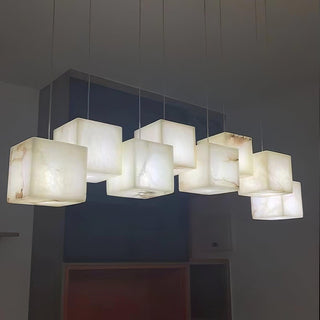 Alabaster Box Chandelier