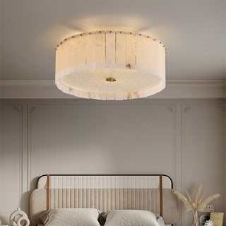 All copper alabaster ceiling lamp