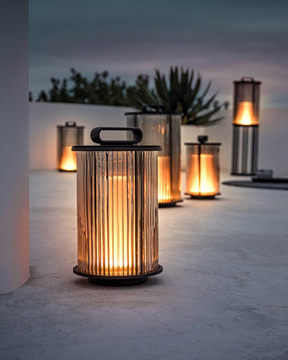 Ambient Line Lantern Garden Lights.Gloster Ambient Small Line Lantern.Ambient Line Lantern.Line Glass Lantern.Outdoor Lighting.gloster ambient small line lantern.Gloster Ambient Line Outdoor Solar Lantern