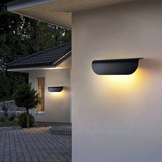 Bay Curved Garden Wall Light.Garden Wall Light.Outdoor light.garden light.Up Down Outdoor Wall Lights at Lumens.