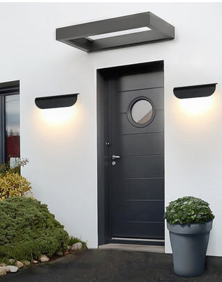 Bay Curved Garden Wall Light.Garden Wall Light.Outdoor light.garden light.Up Down Outdoor Wall Lights at Lumens.