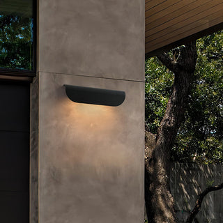 Bay Curved Garden Wall Light