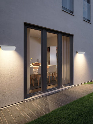 Bay Curved Garden Wall Light