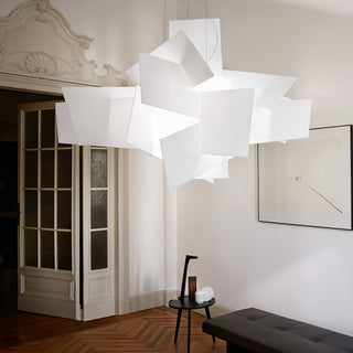 Big Bang Pendant Lamp.Big Bang Lamp.Foscarini Big Bang suspension lamp.Big Bang Chandelier by Foscarini.Big Bang pendant lamp, white.Big Bang pendant lamp, Red.