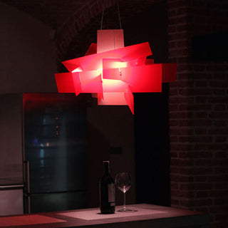 Big Bang Pendant Lamp.Big Bang Lamp.Foscarini Big Bang suspension lamp.Big Bang Chandelier by Foscarini.Big Bang pendant lamp, white.Big Bang pendant lamp, Red.